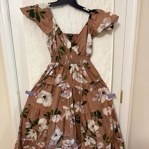 Express poplin maxi dress *** (Petite length)***